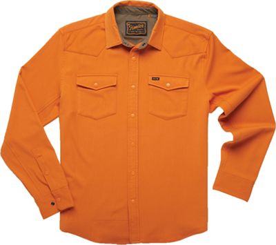 Howler Brothers Men's Stockman Stretch Snapshirt - XL - Pumpkin product image