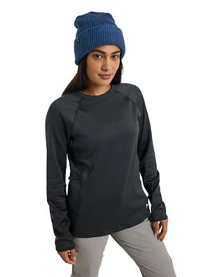 Burton Women's Stockrun Crewneck Fleece Top - Medium - True Black product image