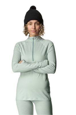 Houdini Women's Desoli Light Half Zip Top - Small - Shore Green product image