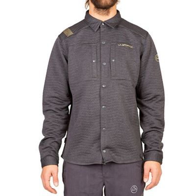 La Sportiva Men's Spacer Shirt - Medium - Carbon / Moss product image