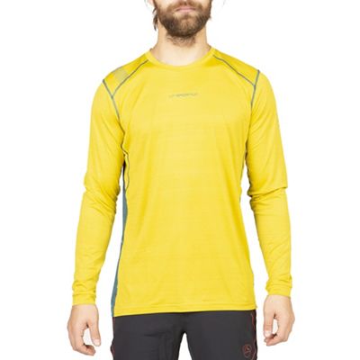 La Sportiva Men's Tour LS Top - XL - Night Blue / Crystal product image