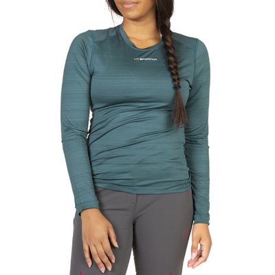 La Sportiva Women's Tour LS Top - Medium - Alpine product image