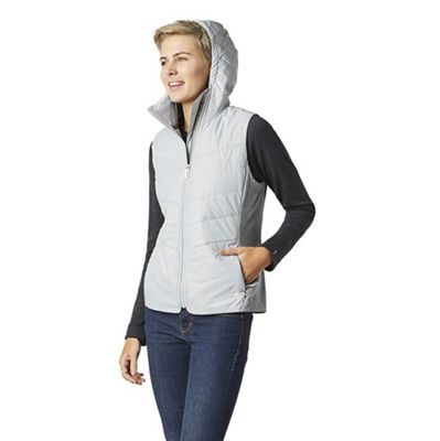Smartwool Women's Smartloft Hoodie Vest - Large - Storm Grey product image