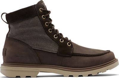 Sorel Men's Carson Moc WP Boot - 12 - Blackened Brown / Khaki Ii product image
