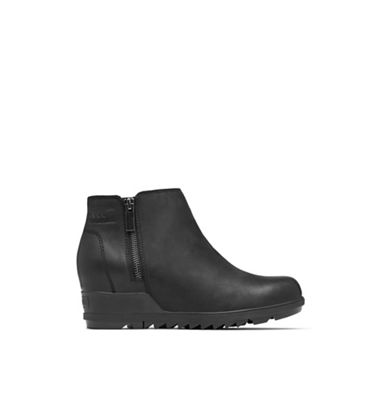 Sorel Women's Evie Zip Leather Boot - 9 - Black / Sea Salt product image