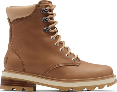 Size 7 SOREL Lennox Waterproof Lace-Up Boot in Ceramic/Canoe at Nordstrom, 