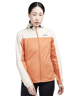 Craft Sportswear Women's Adv Essence Hydro Jacket - Small - Rusty Glow / Ecru product image