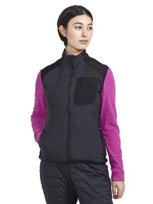 Craft Sportswear Women's Core Nordic Training Insulated Vest - Small - Black product image