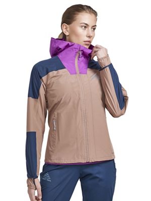 Craft Sportswear Women's Pro Trail Hydro Jacket - Large - Tide / Sepia product image