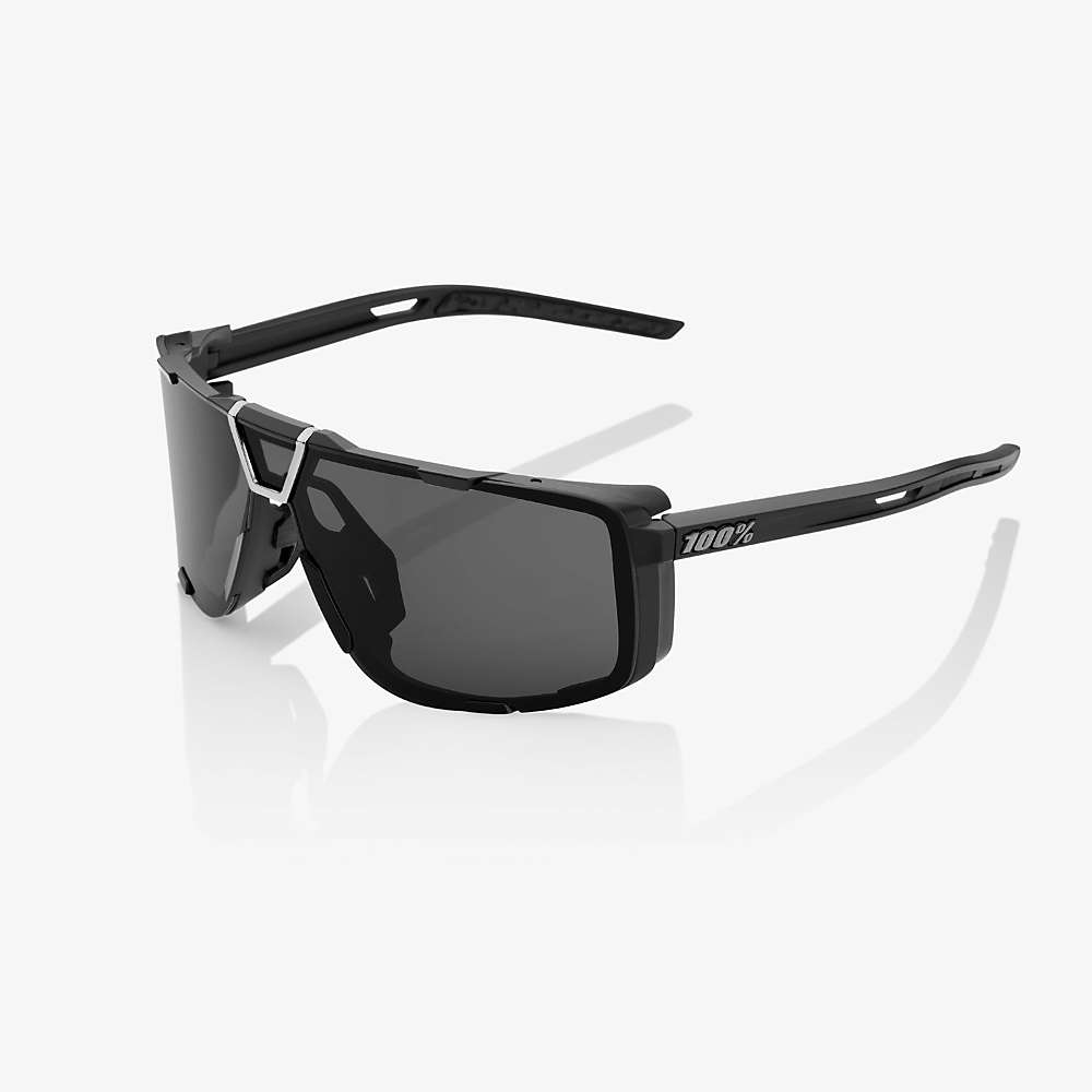 Image of 100% Eastcraft Sunglasses - One Size - Matte Black/Smoke Lens