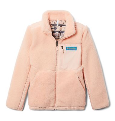 Columbia Youth Archer Ridge Reversible Full Zip Jacket - Medium - Peach Blossom product image