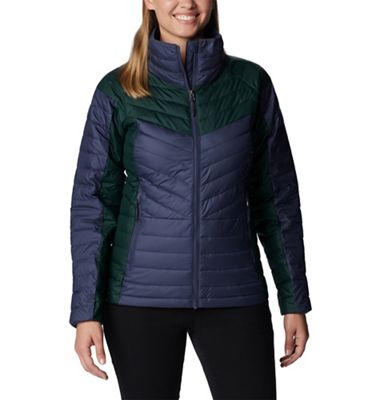 Columbia Women's Powder Lite II Full Zip Jacket - Small - Nocturnal / Spruce product image