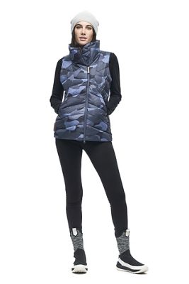 Indyeva Women's Papluma II Vest - Medium - Anthracite Rocks Print product image
