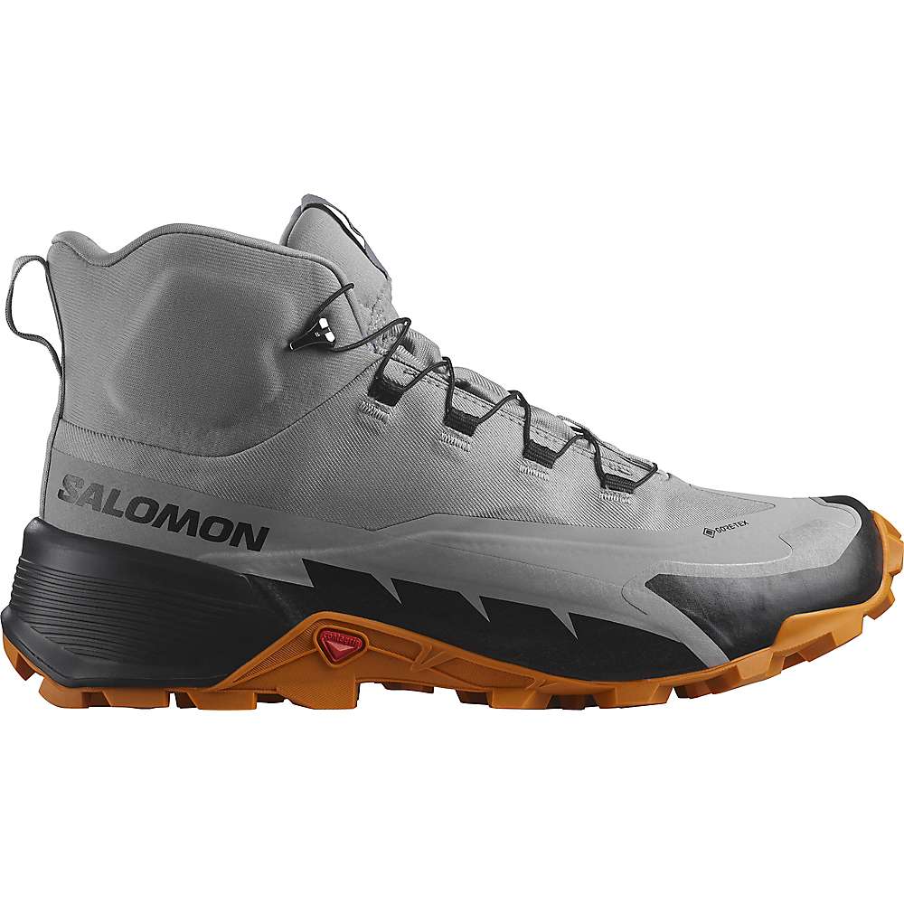 Salomon Men's Cross Hike 2 Mid GTX Boot - 12 - Gull / Marmalade / Black -  L47146400