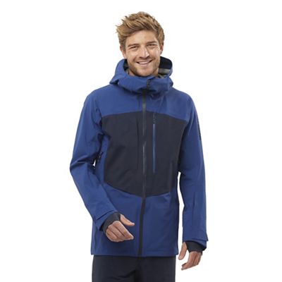 Salomon Men's Force 3L Jacket - Medium - Navy Peony / Night Sky product image