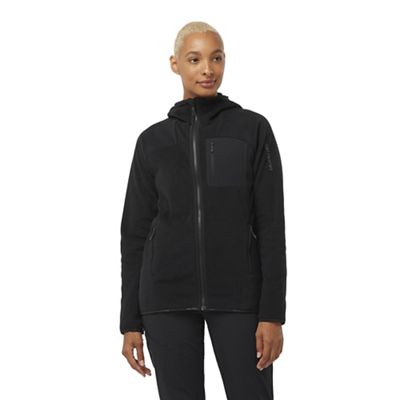 Salomon Women's Outline Polartec Jacket - Medium - Deep Black product image