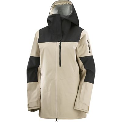 Salomon Women's Stance 3L Jacket - Small - Roasted Cashew / Deep Black product image