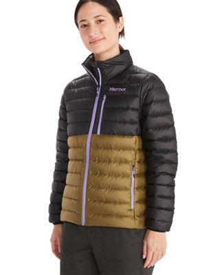 Marmot Women's Highlander Jacket - Small - Black / Military Green product image
