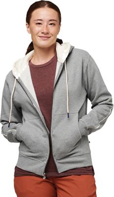 Cotopaxi Women's Do Good Full-Zip Hoodie - Small - Heather Grey product image