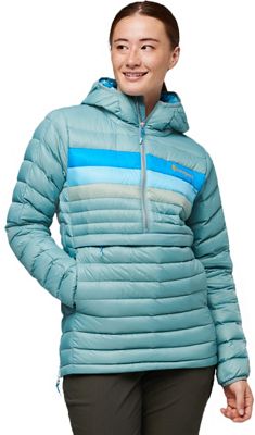 Cotopaxi Women's Fuego Down Hooded Pullover - Large - Bluegrass Stripes product image
