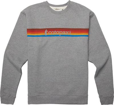 Cotopaxi Men's On The Horizon Crew Sweatshirt - Large - Heather Grey product image