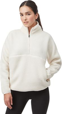 Tentree Women's Ecoloft Half Zip Top - Small - Cloud White product image