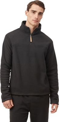 Tentree Men's Fleece 1/4 Zip Top - Medium - Meteorite Black product image