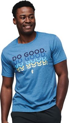Cotopaxi Men's Do Good Repeat T-Shirt - Large - Denim product image