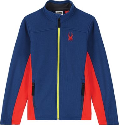 Spyder Boys' Bandit Full Zip Jacket - Medium - Abyss product image