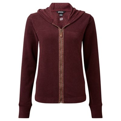 Sherpa Women's Rolpa Full Zip Jacket - Medium - Beet Red product image