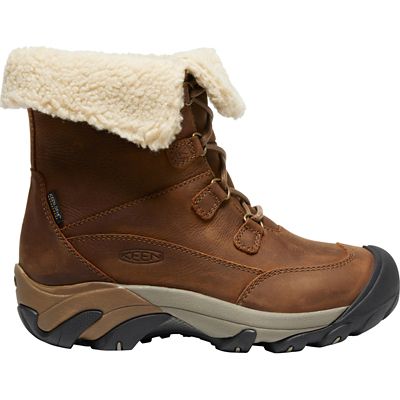 KEEN Women's Betty WP Short Boot - 8 - Brown/Shitake product image