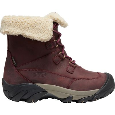 KEEN Women's Betty WP Short Boot - 7.5 - Burgundy/Brindle product image