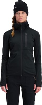 Mons Royale Women's Approach Hoodie - Small - Black product image