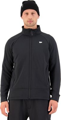 Mons Royale Men's Nevis Merino Fleece Jacket - XL - Black product image