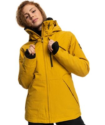 Roxy Women's Presence Parka Jacket - Large - Honey product image