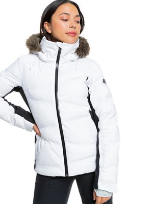 Roxy Women's Snowstorm Jacket - Large - Bright White product image