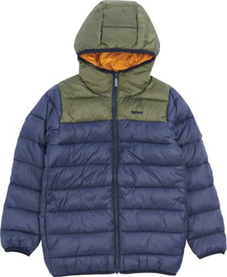 Barbour Boys' Kendle Baffle Quilt Jacket - Large - Navy product image