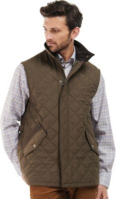 Barbour Men's Shoveler Gilet - Medium - Dk Olive product image