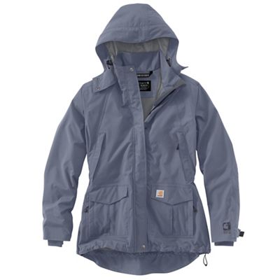 Carhartt Womens Storm Defender Relaxed Fit Heavyweight Jacket - Small - Fo