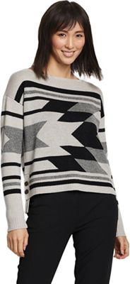 Pendleton Women's Side Button Merino Sweater - Medium - Taupe / Black product image