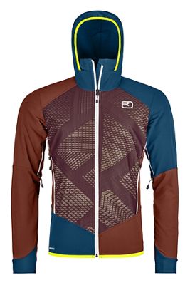 Ortovox Men's Swisswool Col Becchei Hybrid Jacket - Medium - Clay Orange product image