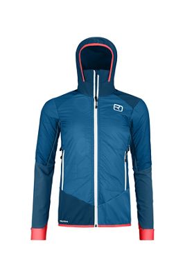 Ortovox Women's Swisswool Col Becchei Hybrid Jacket - Small - Mountain Blue product image