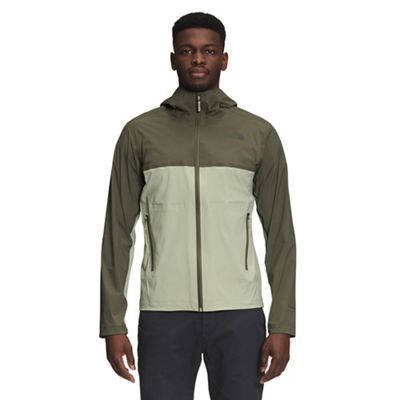 The North Face Men's West Basin DryVent  Jacket - Small - Military Olive / Tea Green product image