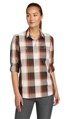 Eddie Bauer Women's Mountain 2.0 LS Shirt - Large - Toast product image
