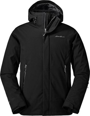 Eddie Bauer Men's Powder Search 2.0 3-In-1 Jacket - Medium - Black product image