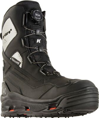 Korkers Men's Polar Vortex 1200g Boot with SnowTrac Sole - 13 - Black / Silver product image