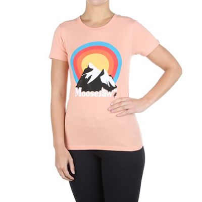 Moosejaw Women's Rainbow Sorbet SS Tee - XL - Salmon product image