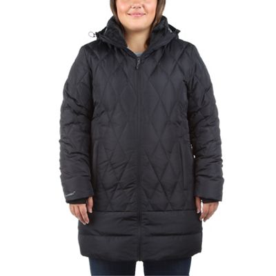 Moosejaw Women's Hooded Mid-Length Down Jacket - Small - Black product image