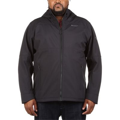 Moosejaw Men's Hooded Softshell Jacket - XL Tall - Black product image
