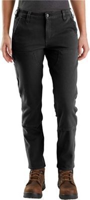 Carhartt Women's Rugged Flex Relaxed Fit Twill Double-Front Work Pant - 4 Regular - Black product image